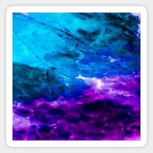 Blue Purple Bath Fizzies Sticker